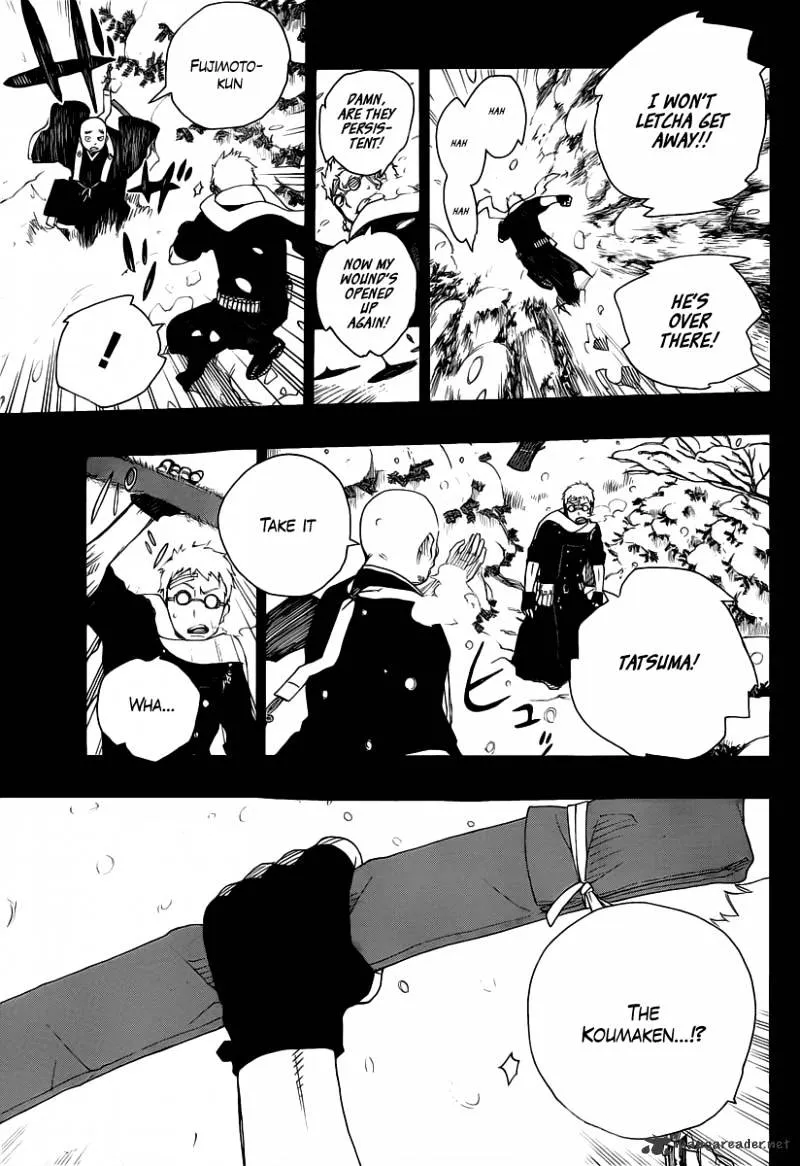 Ao No Exorcist Chapter 24 page 27 - 