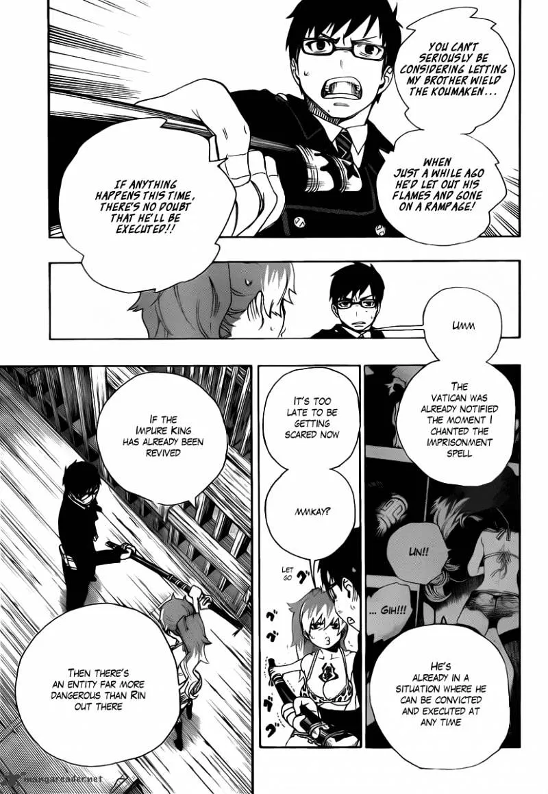 Ao No Exorcist Chapter 25 page 34 - 