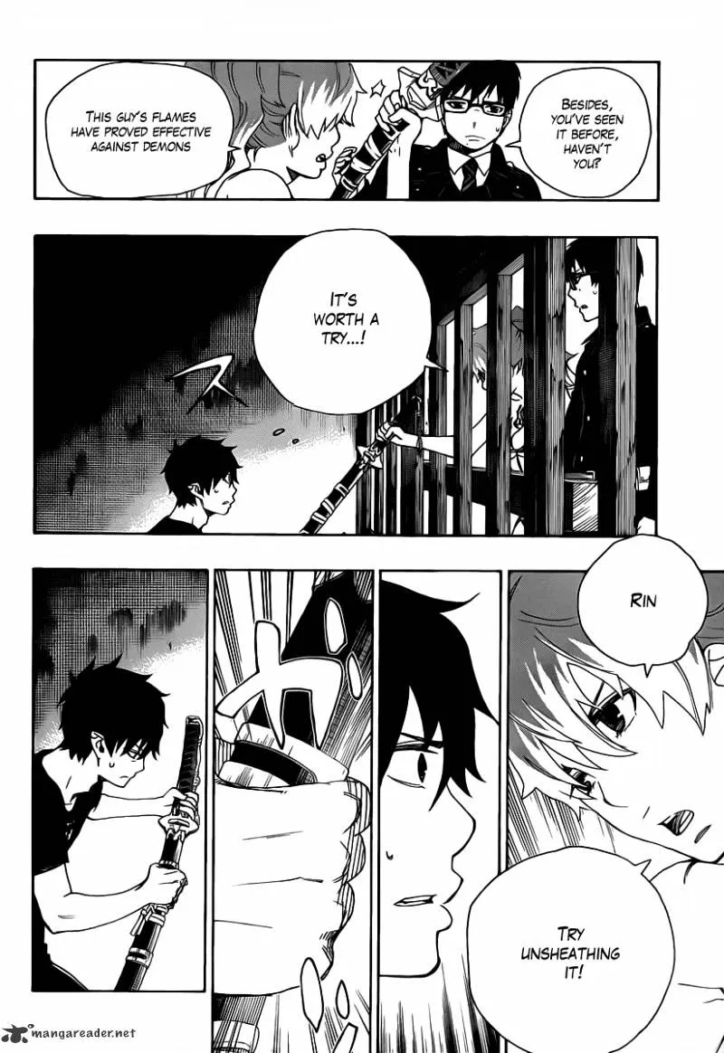 Ao No Exorcist Chapter 25 page 35 - 