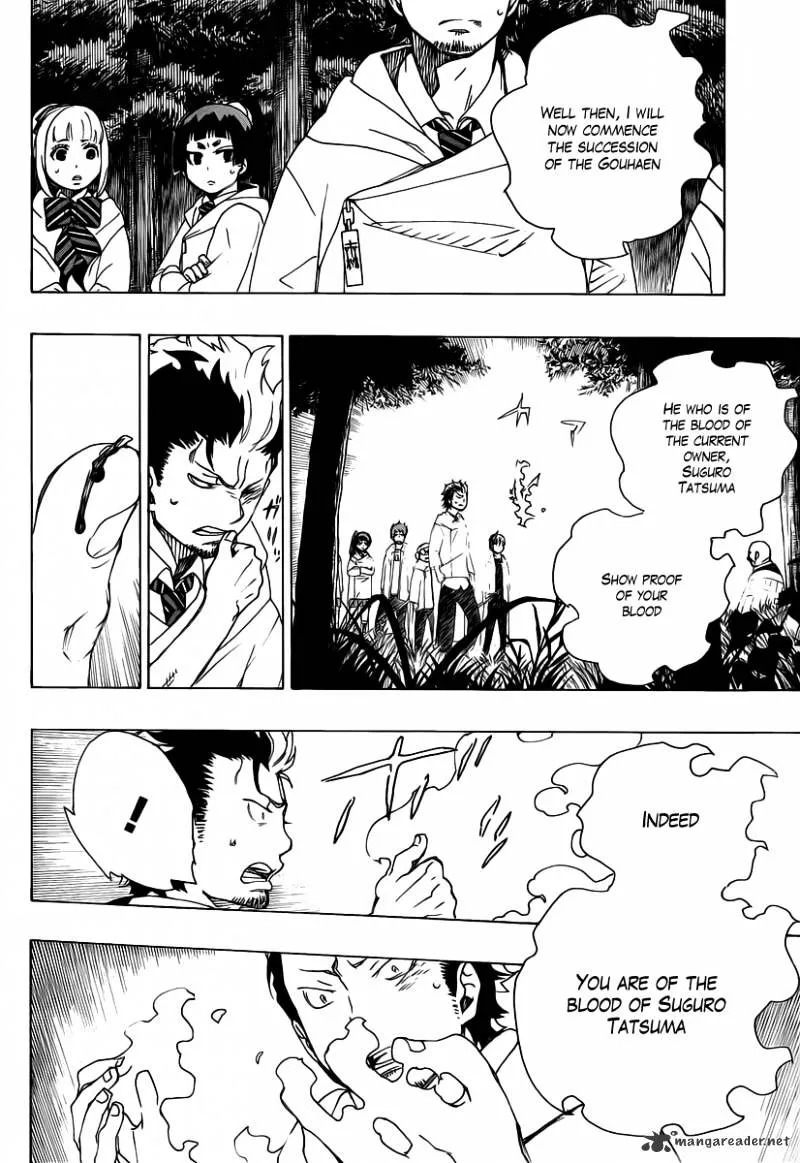 Ao No Exorcist Chapter 27 page 28 - 