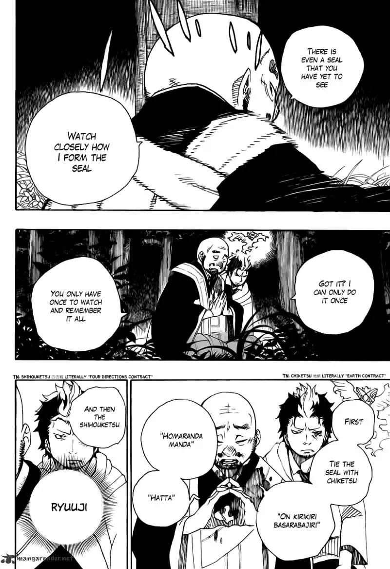 Ao No Exorcist Chapter 27 page 30 - 