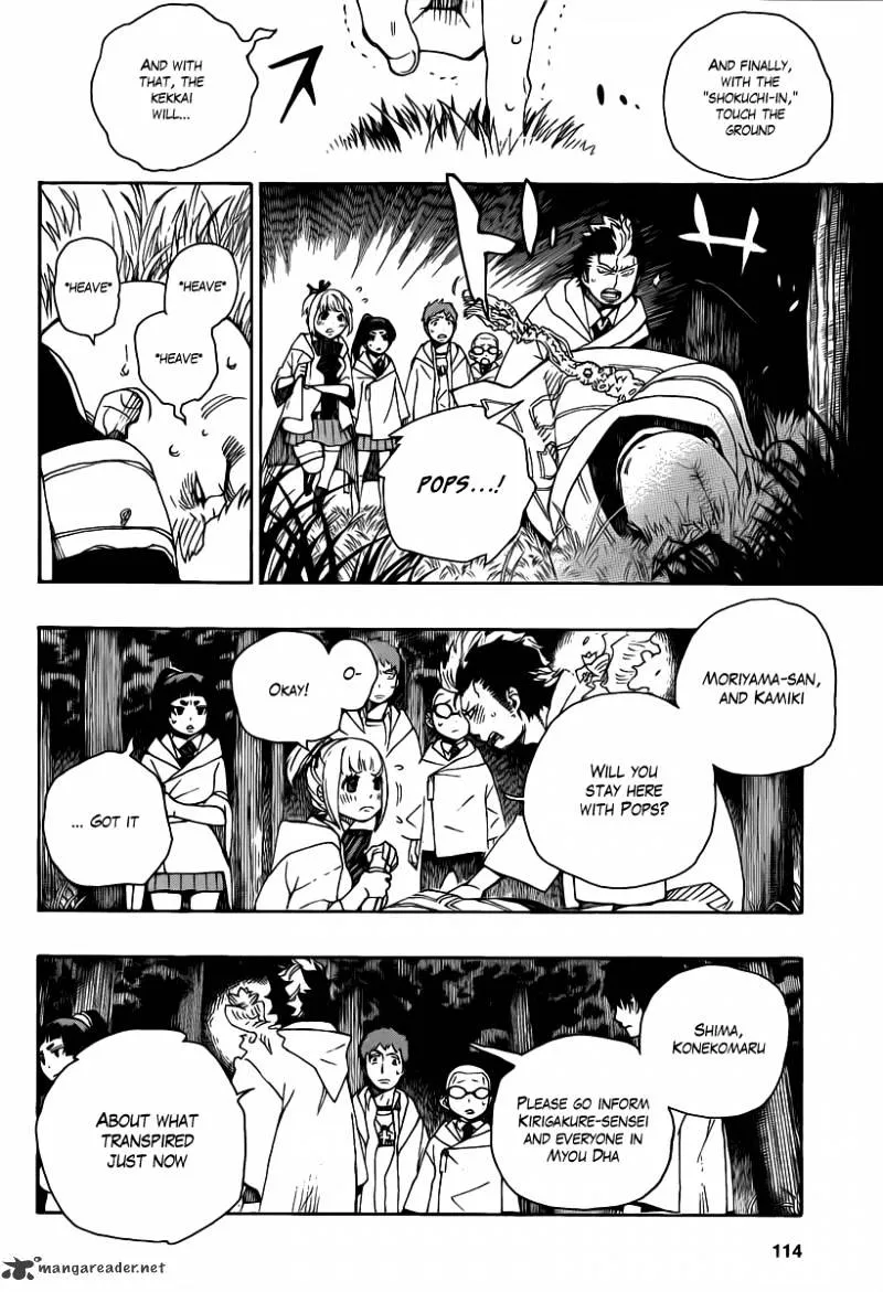 Ao No Exorcist Chapter 27 page 32 - 