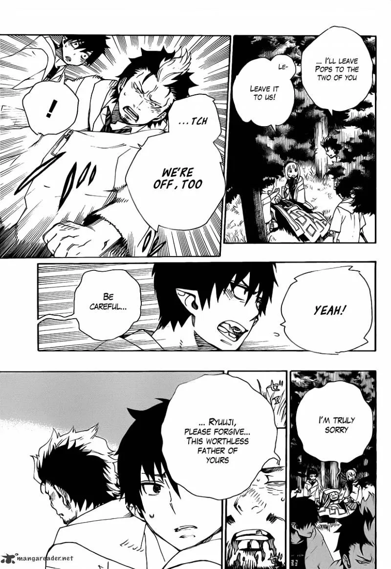 Ao No Exorcist Chapter 27 page 35 - 