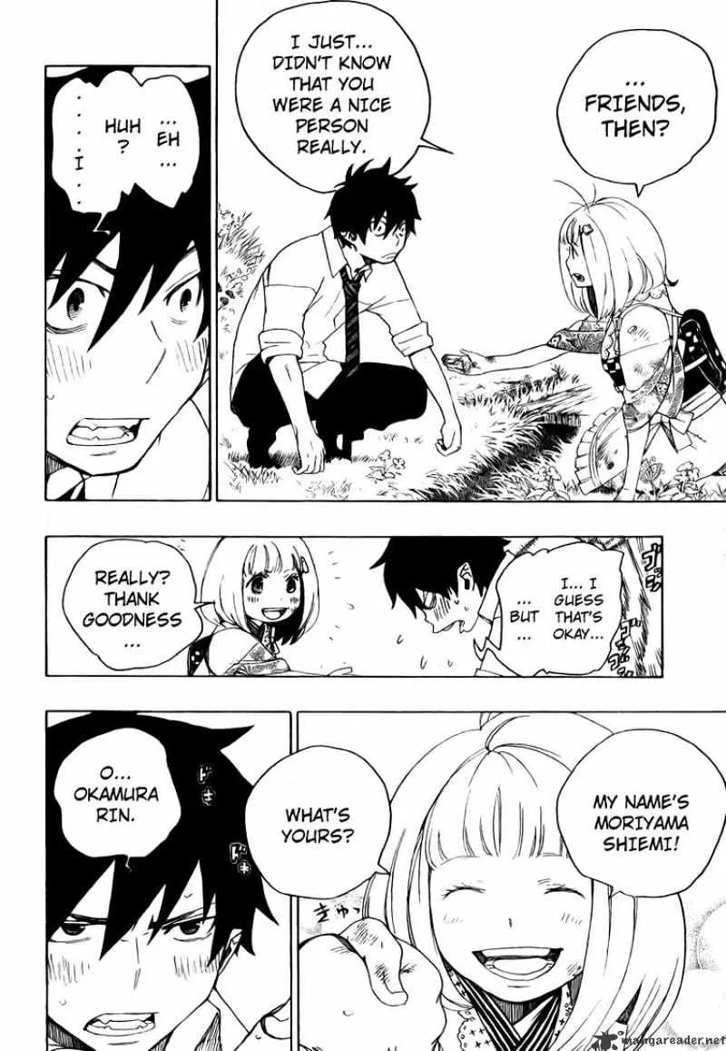 Ao No Exorcist Chapter 3 page 19 - 