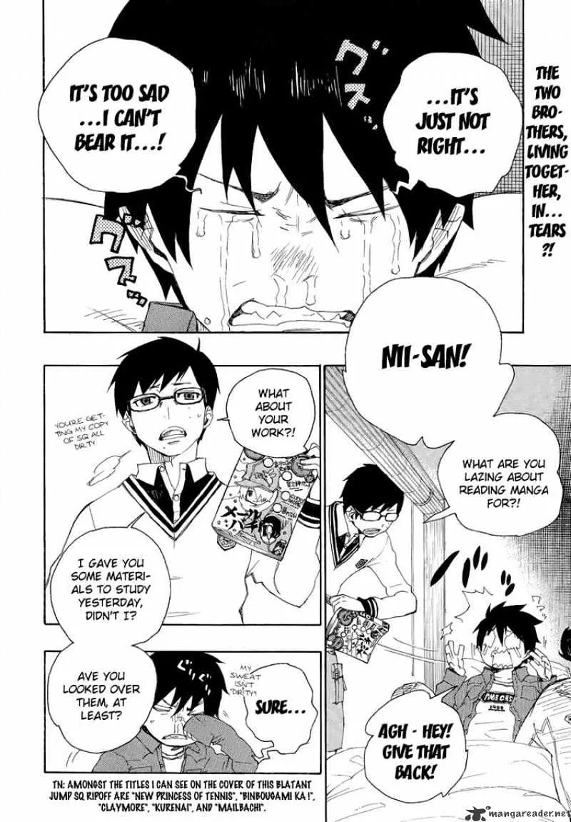 Ao No Exorcist Chapter 3 page 3 - 