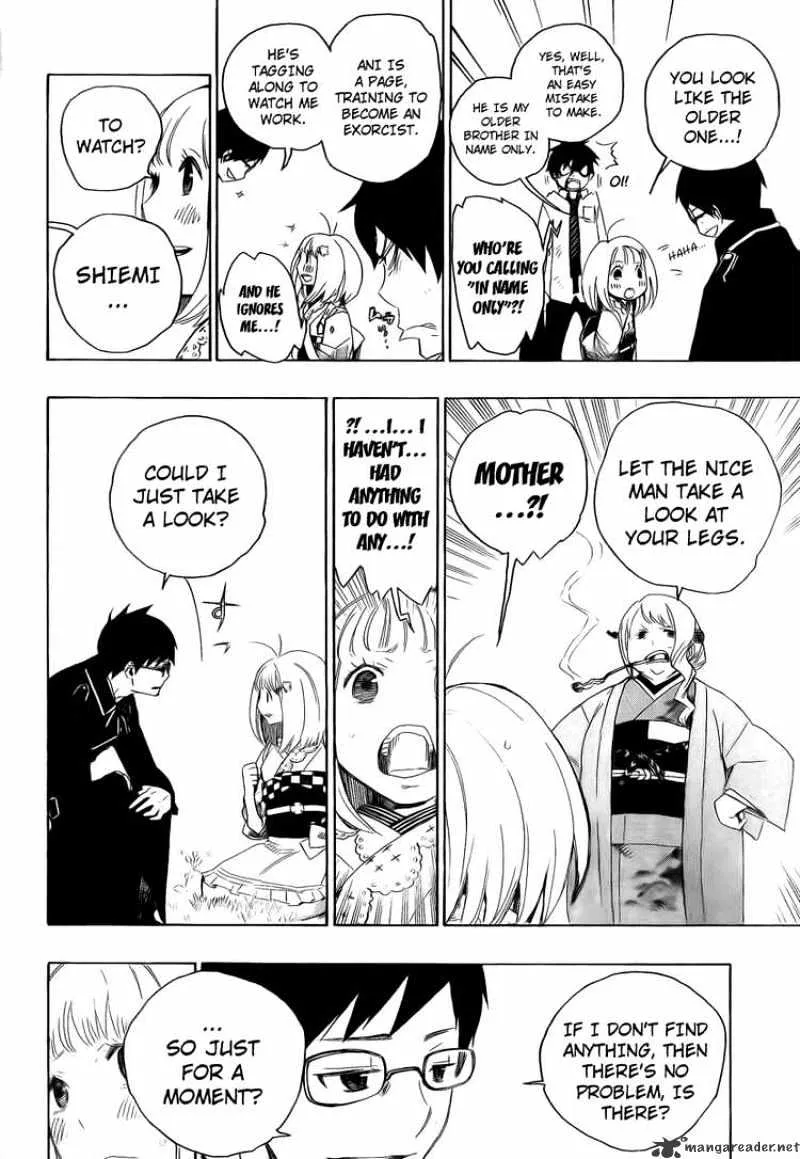 Ao No Exorcist Chapter 3 page 23 - 