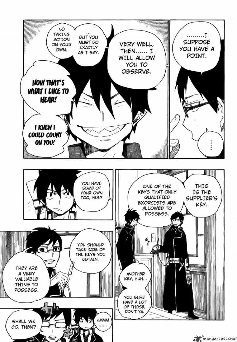 Ao No Exorcist Chapter 3 page 6 - 