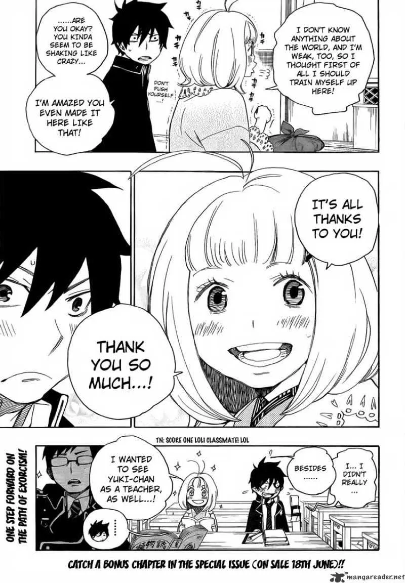 Ao No Exorcist Chapter 3 page 52 - 
