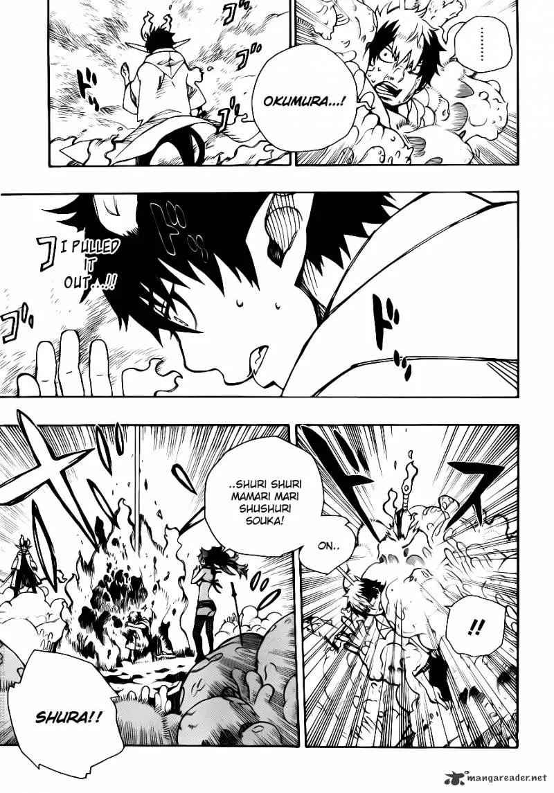 Ao No Exorcist Chapter 32 page 21 - 