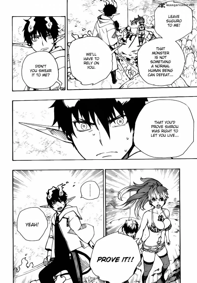 Ao No Exorcist Chapter 32 page 22 - 