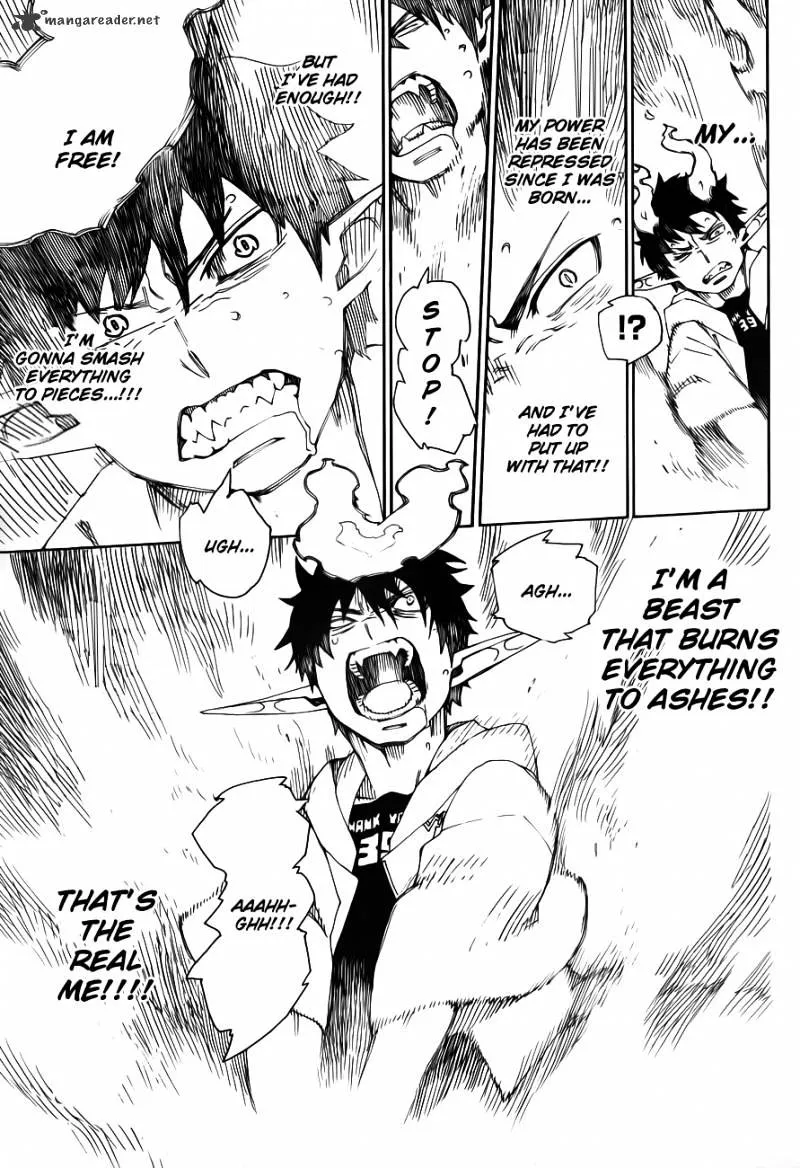 Ao No Exorcist Chapter 33 page 11 - 