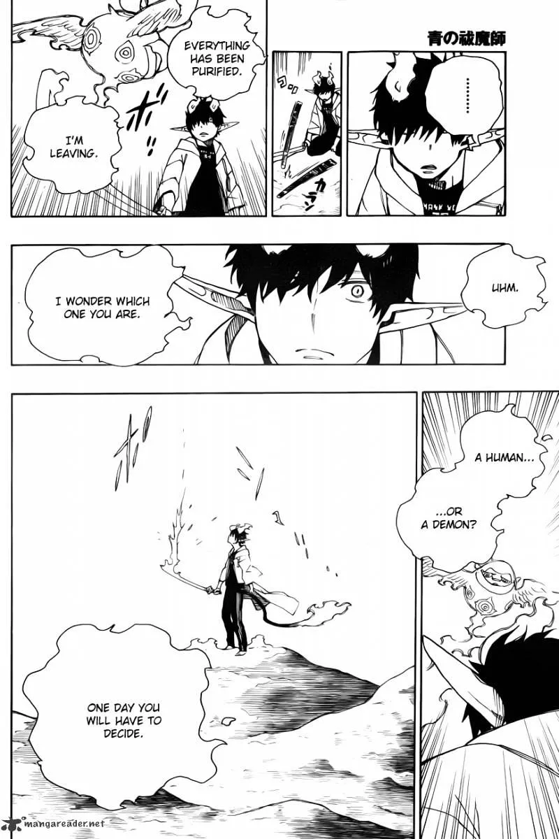 Ao No Exorcist Chapter 33 page 24 - 