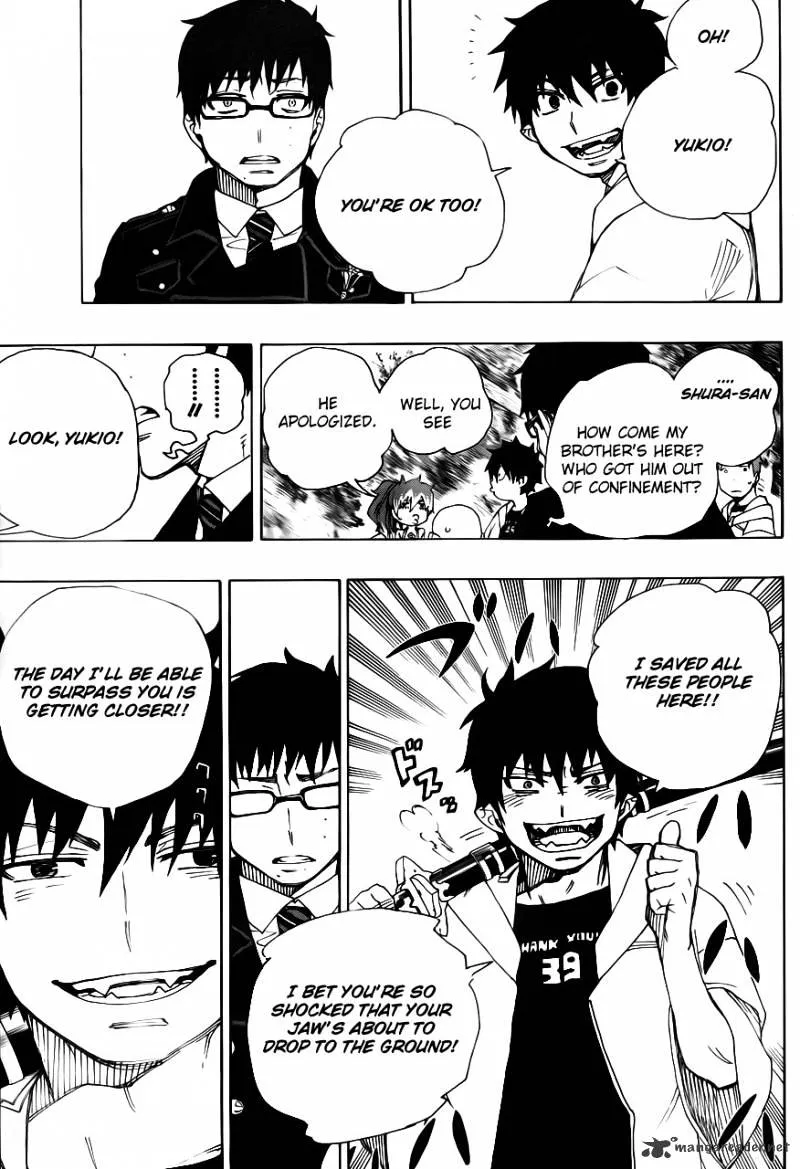Ao No Exorcist Chapter 33 page 29 - 