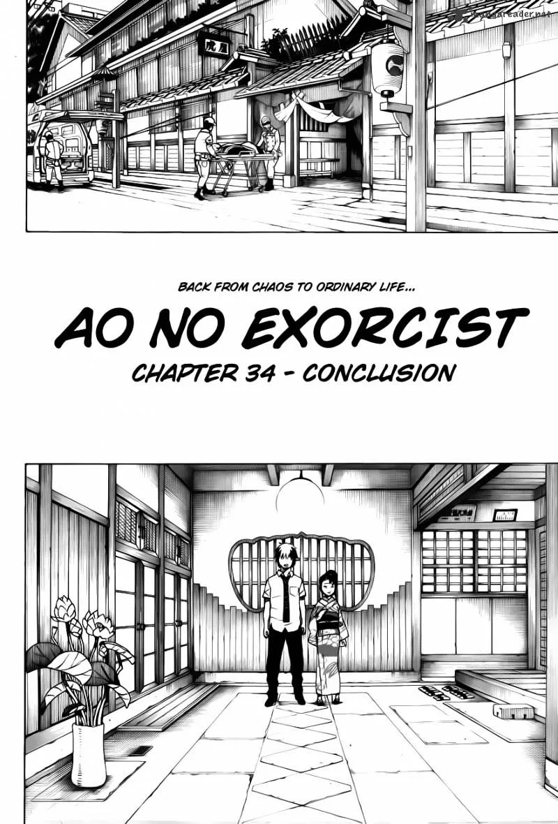 Ao No Exorcist Chapter 34 page 3 - 