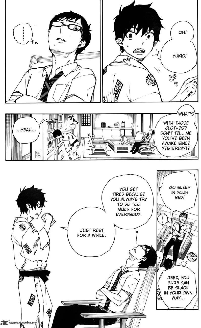 Ao No Exorcist Chapter 34 page 21 - 