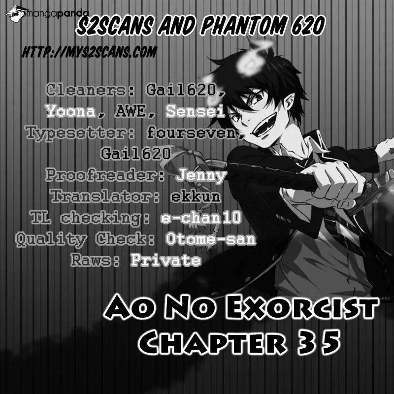 Ao No Exorcist Chapter 35 page 1 - 