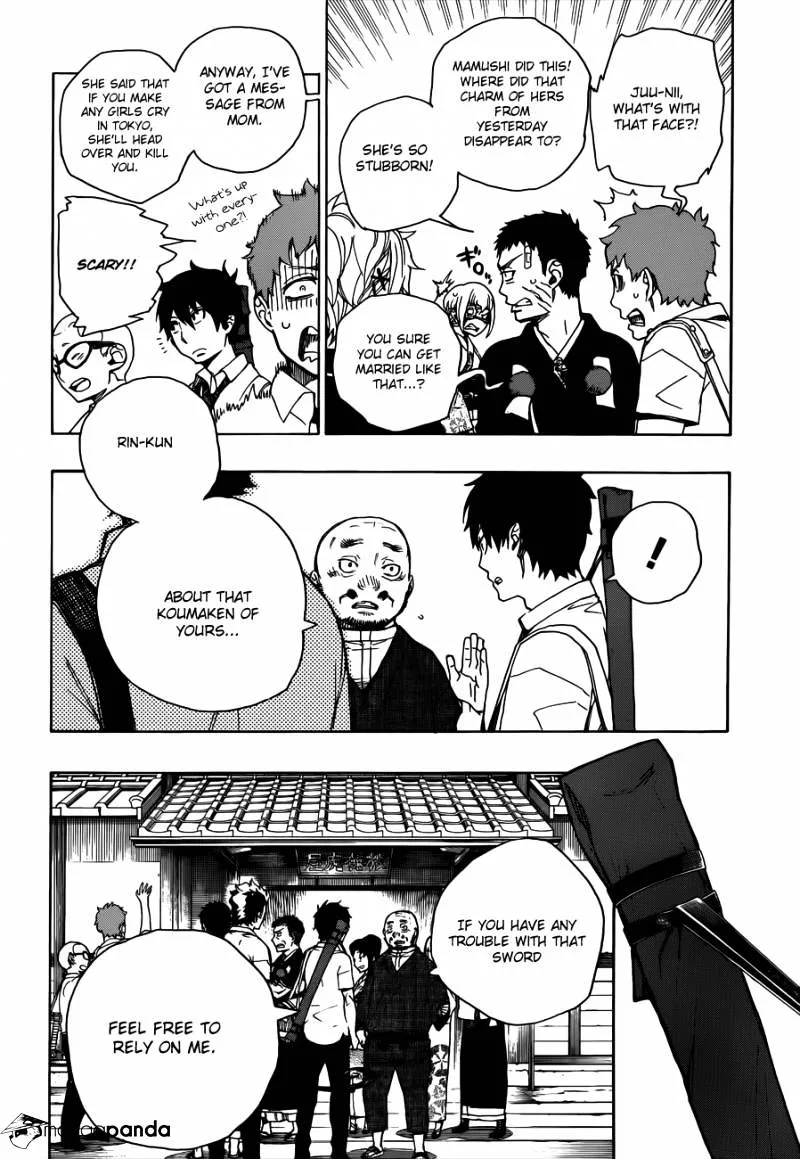 Ao No Exorcist Chapter 35 page 5 - 