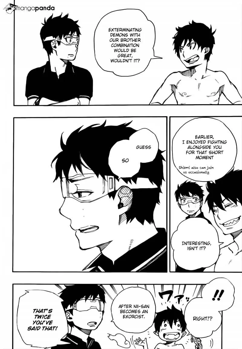 Ao No Exorcist Chapter 37 page 32 - 