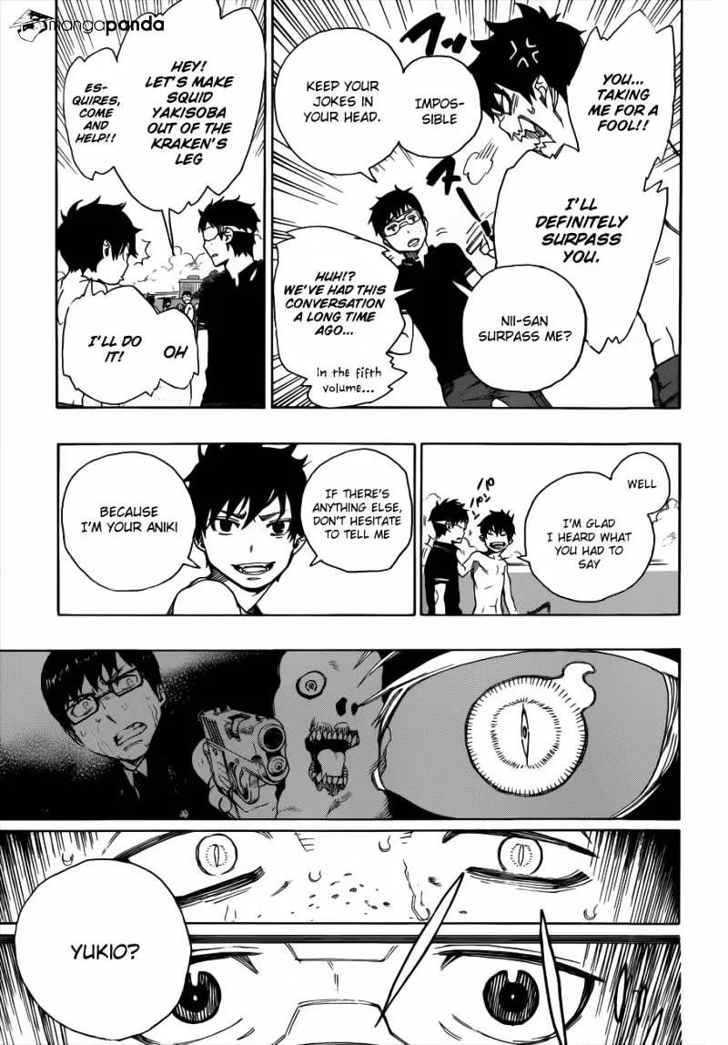 Ao No Exorcist Chapter 37 page 33 - 