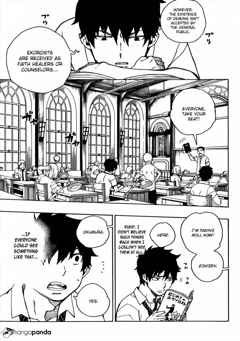 Ao No Exorcist Chapter 38 page 7 - 