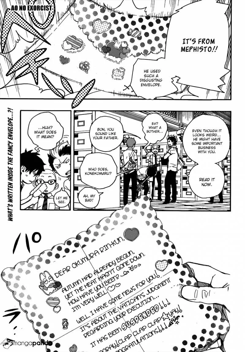 Ao No Exorcist Chapter 39 page 4 - 