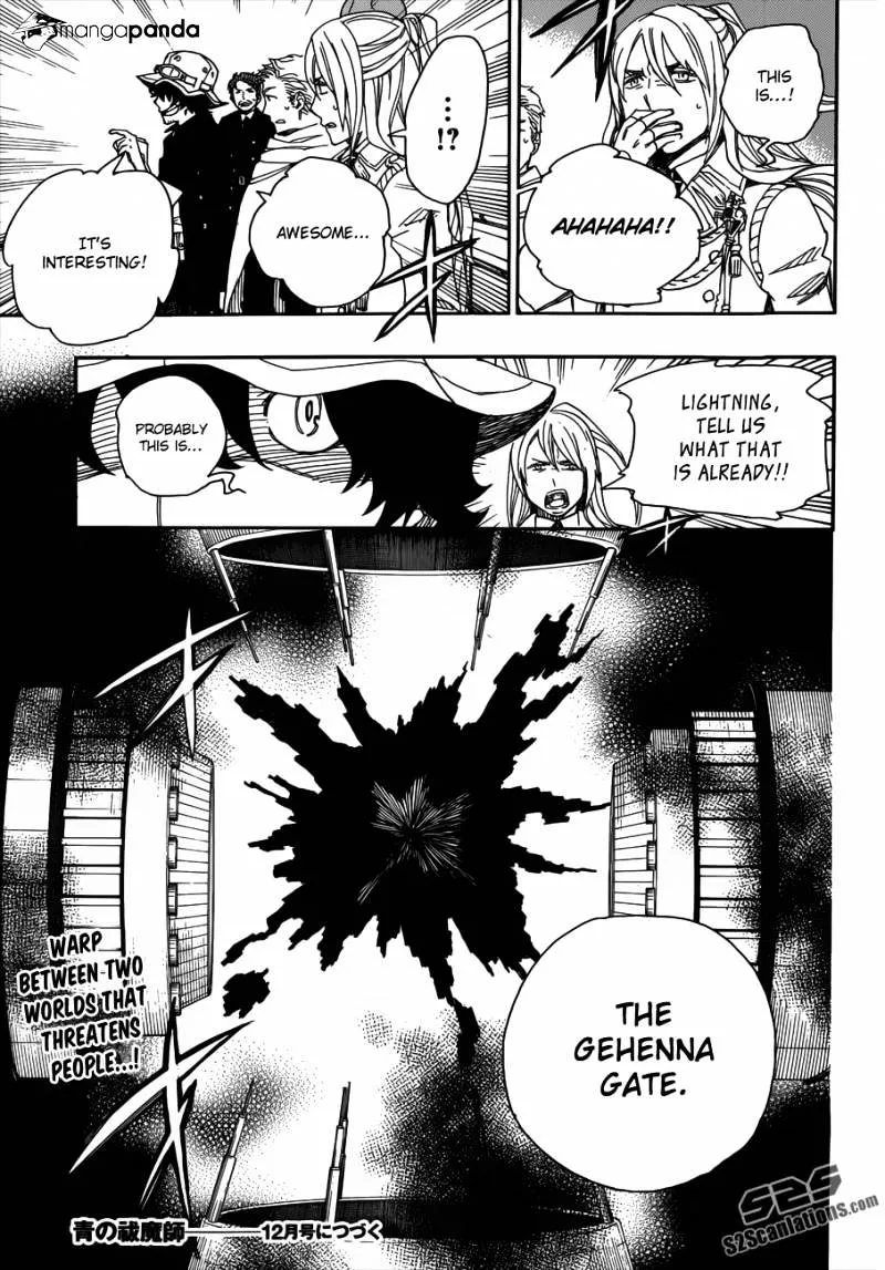 Ao No Exorcist Chapter 39 page 38 - 
