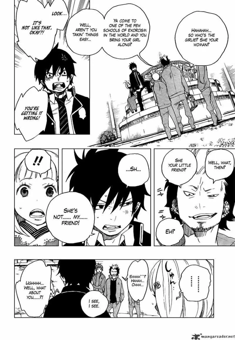 Ao No Exorcist Chapter 4 page 12 - 