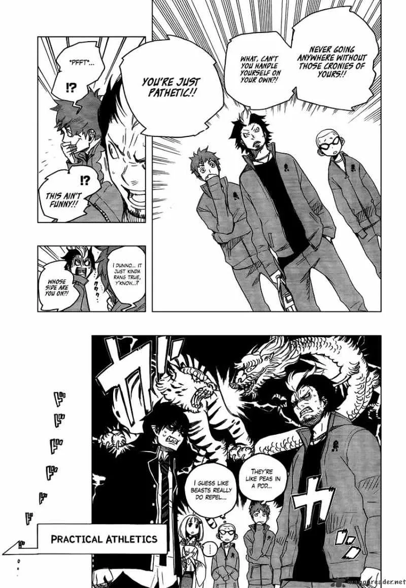 Ao No Exorcist Chapter 4 page 13 - 