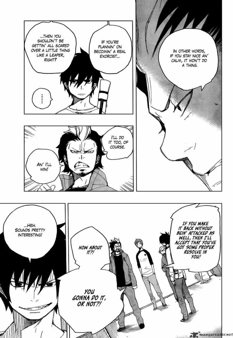 Ao No Exorcist Chapter 4 page 27 - 
