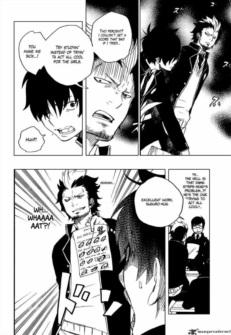 Ao No Exorcist Chapter 4 page 7 - 
