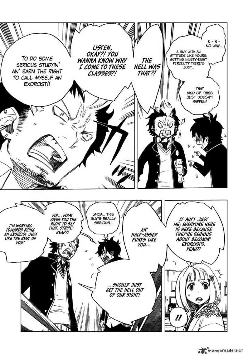 Ao No Exorcist Chapter 4 page 8 - 