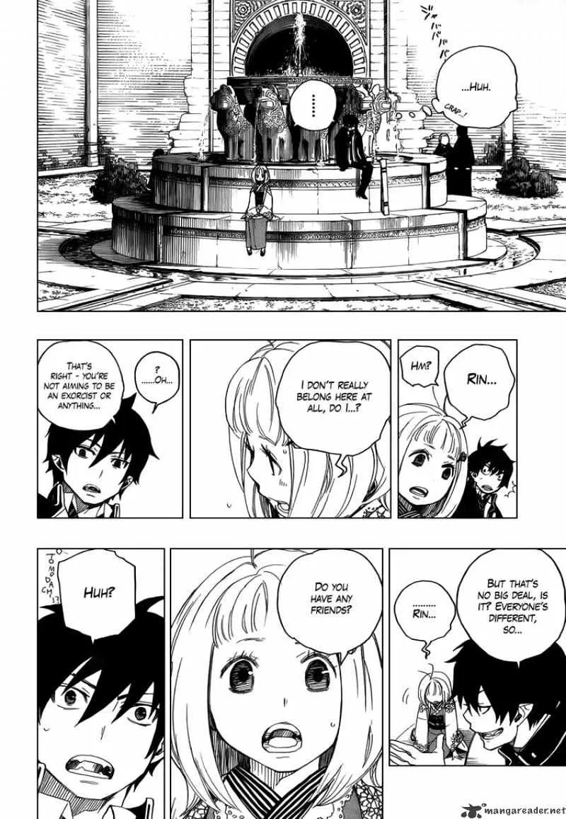 Ao No Exorcist Chapter 4 page 10 - 
