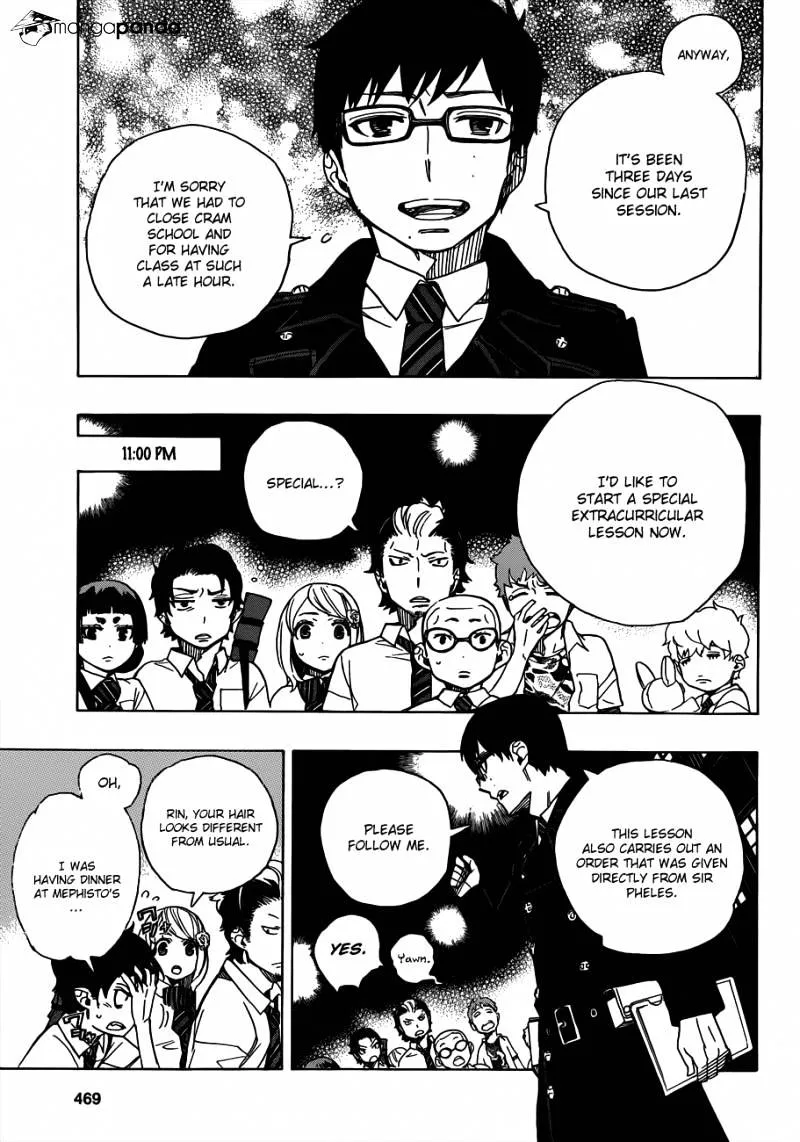 Ao No Exorcist Chapter 40 page 9 - 