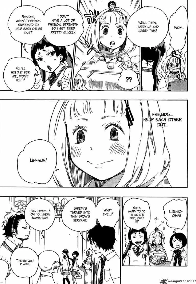 Ao No Exorcist Chapter 5 page 19 - 