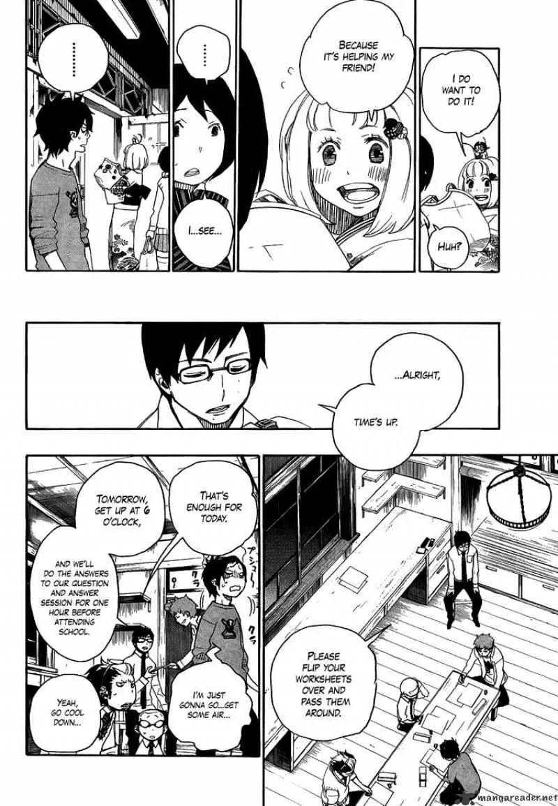 Ao No Exorcist Chapter 5 page 22 - 
