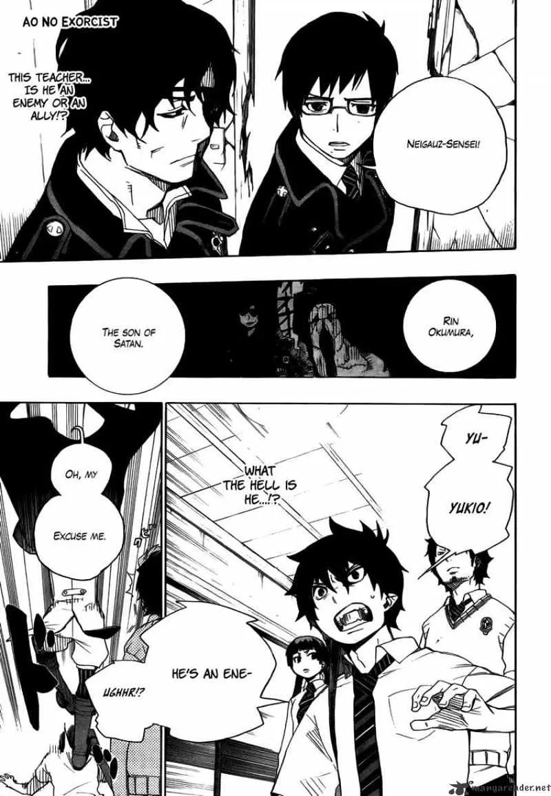 Ao No Exorcist Chapter 7 page 1 - 