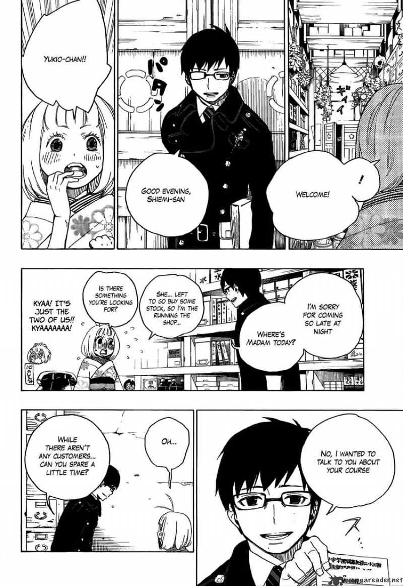 Ao No Exorcist Chapter 7 page 14 - 