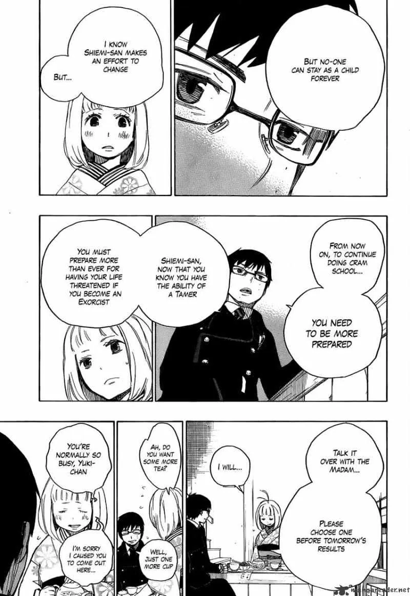 Ao No Exorcist Chapter 7 page 21 - 