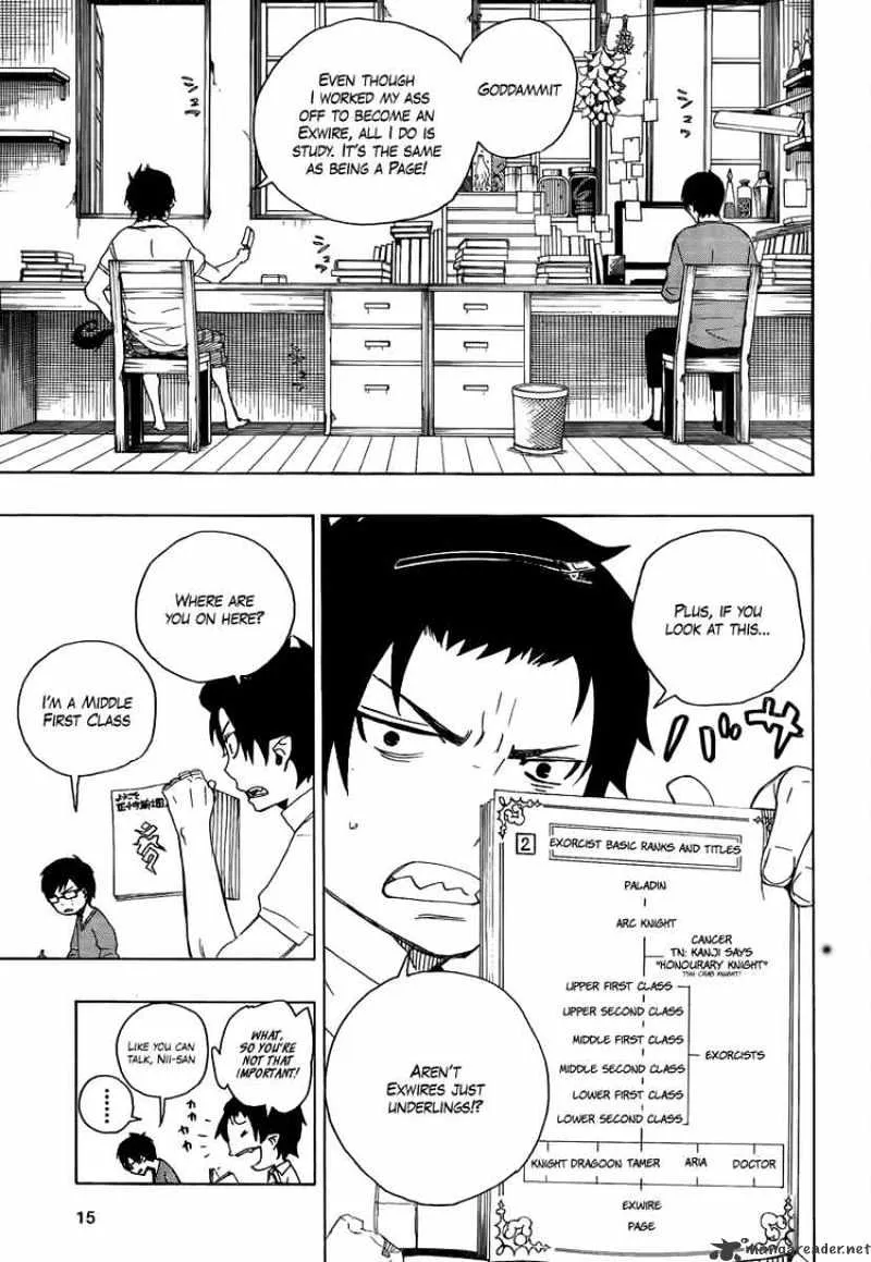 Ao No Exorcist Chapter 8 page 6 - 