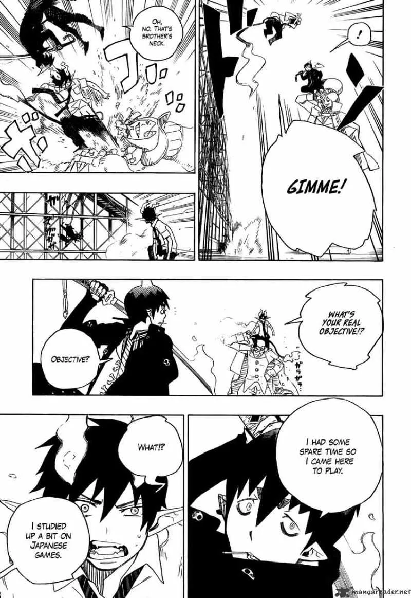 Ao No Exorcist Chapter 9 page 19 - 
