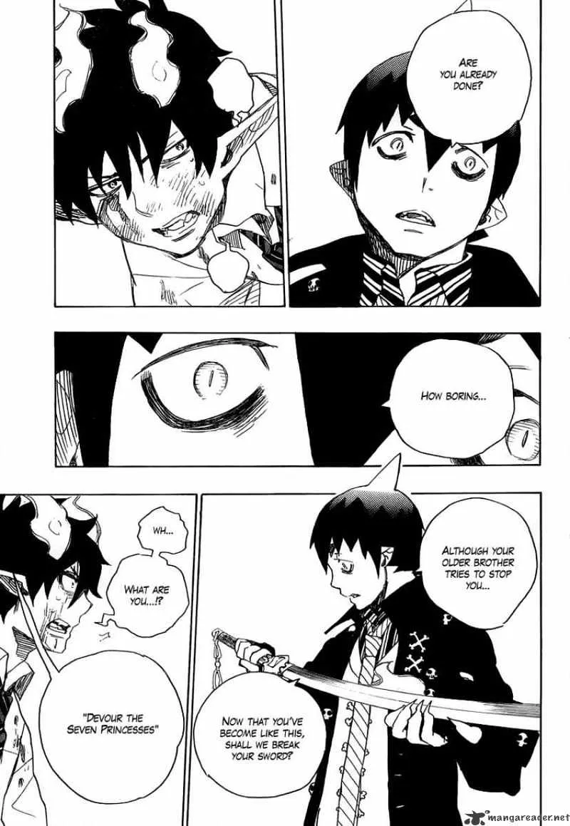 Ao No Exorcist Chapter 9 page 35 - 