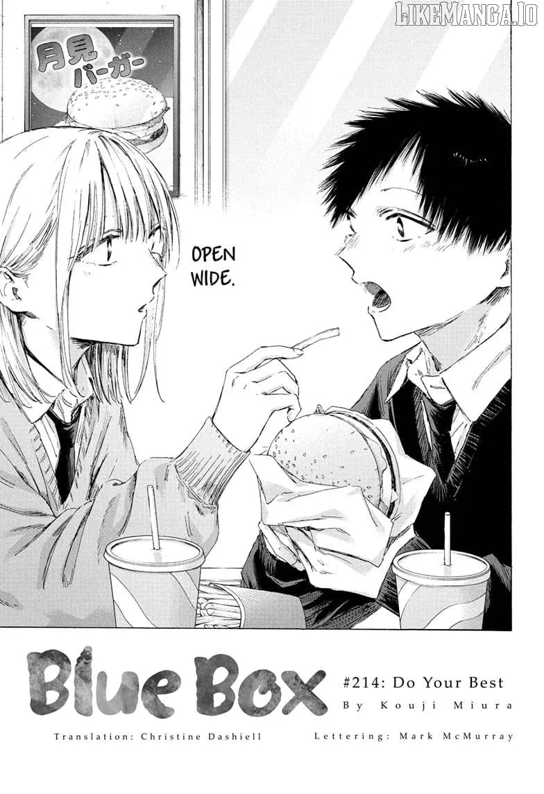 Ao no Hako Chapter 214 page 1 - 