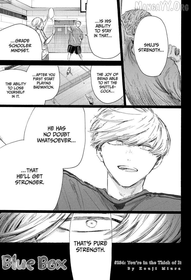 Ao no Hako Chapter 234 page 1 - 