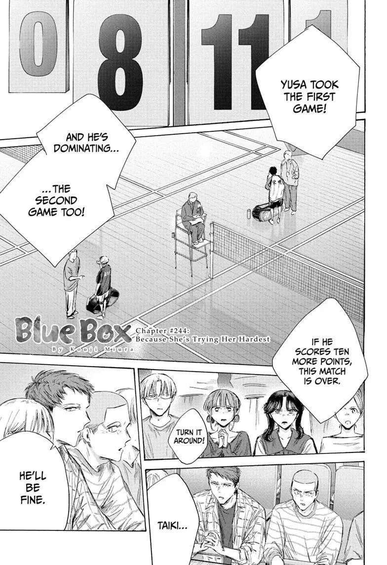 Ao no Hako Chapter 244 page 1 - 