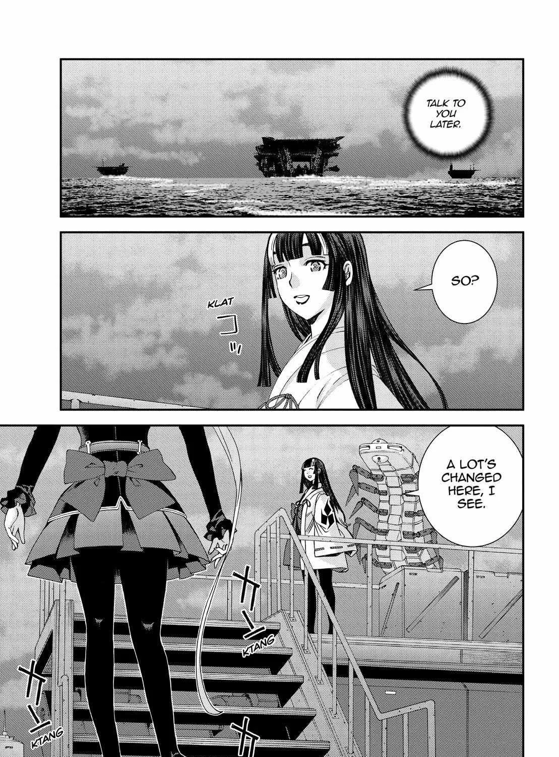 Aoki Hagane no Arpeggio Chapter 136 page 45 - 