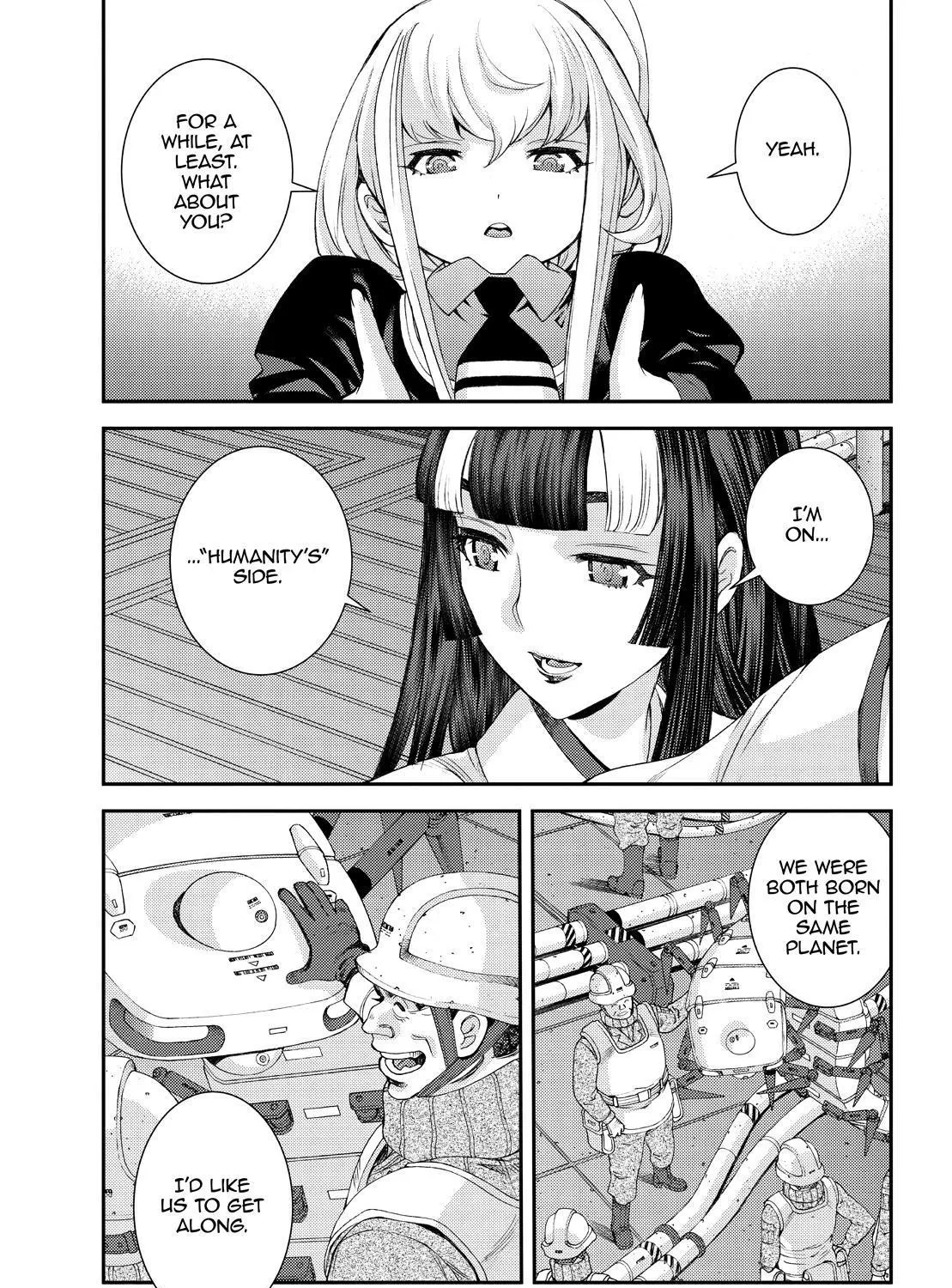 Aoki Hagane no Arpeggio Chapter 136 page 53 - 