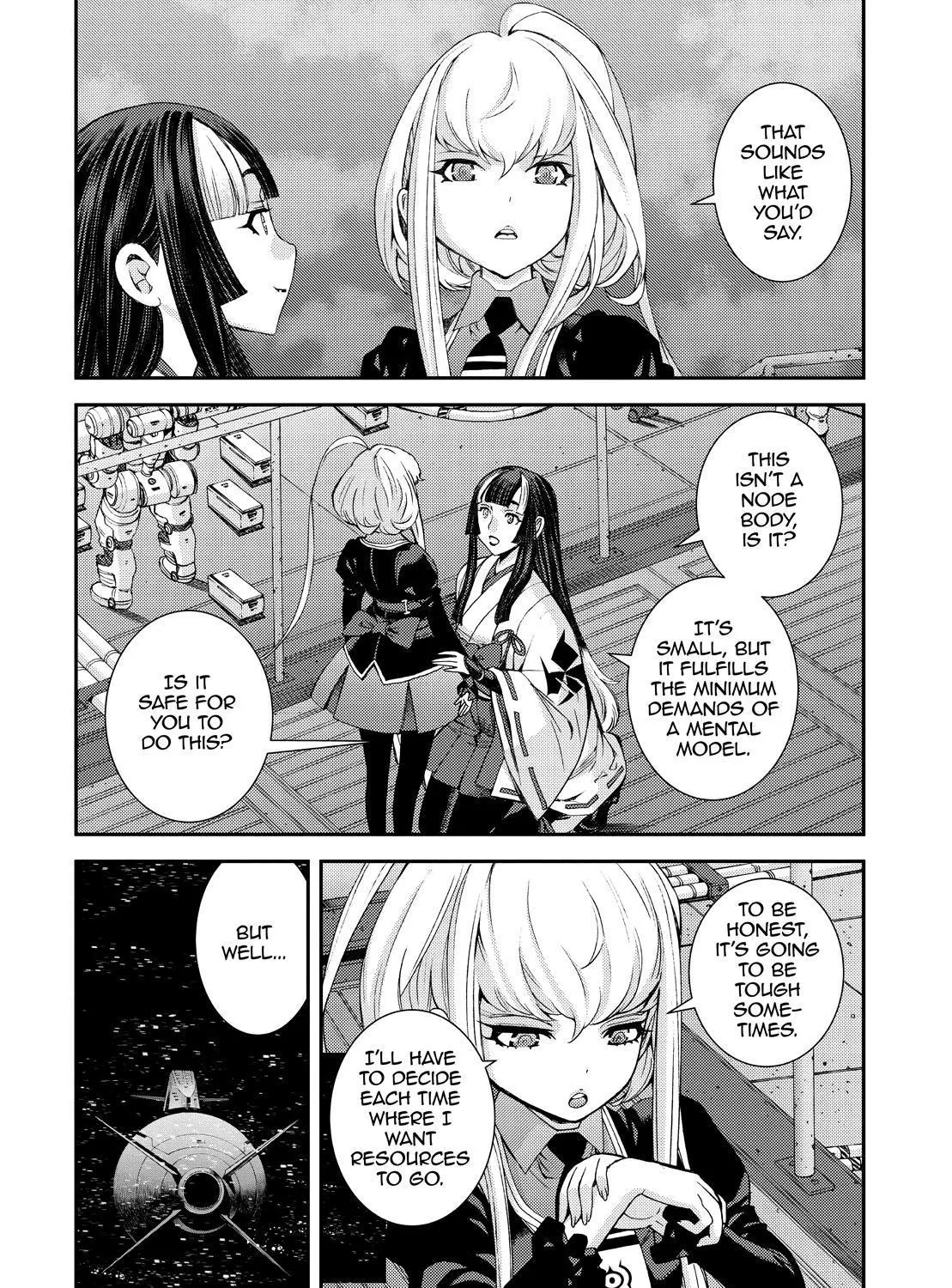 Aoki Hagane no Arpeggio Chapter 136 page 55 - 