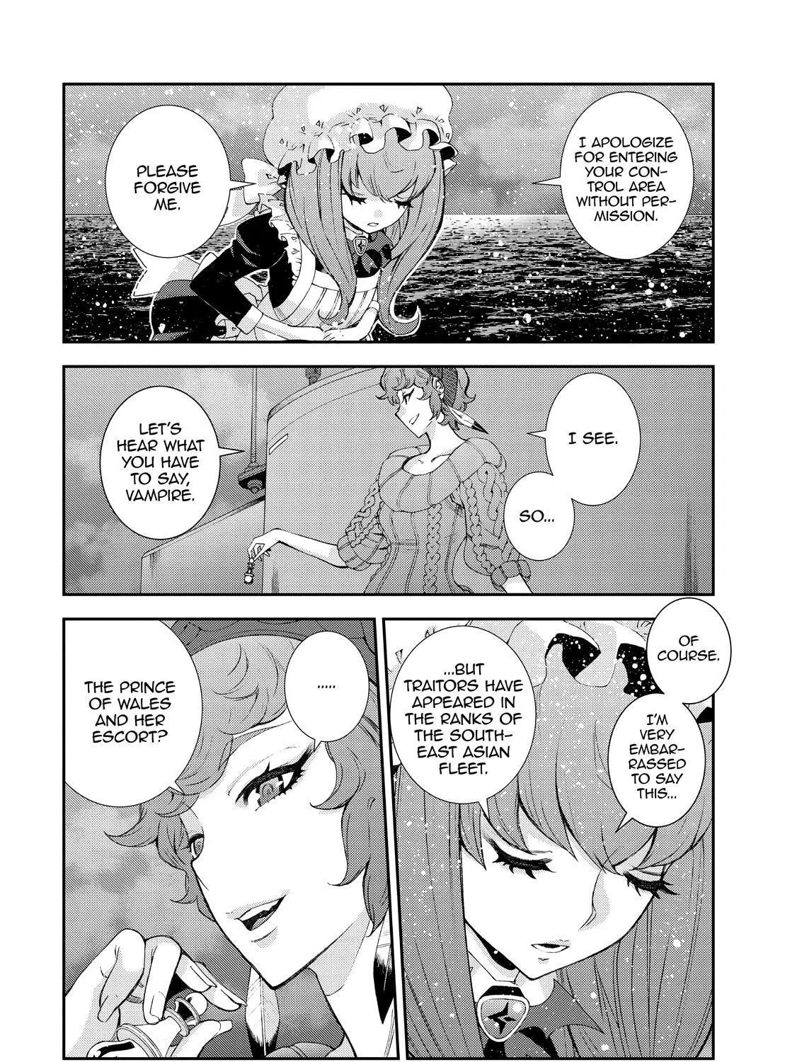 Aoki Hagane no Arpeggio Chapter 137 page 35 - 