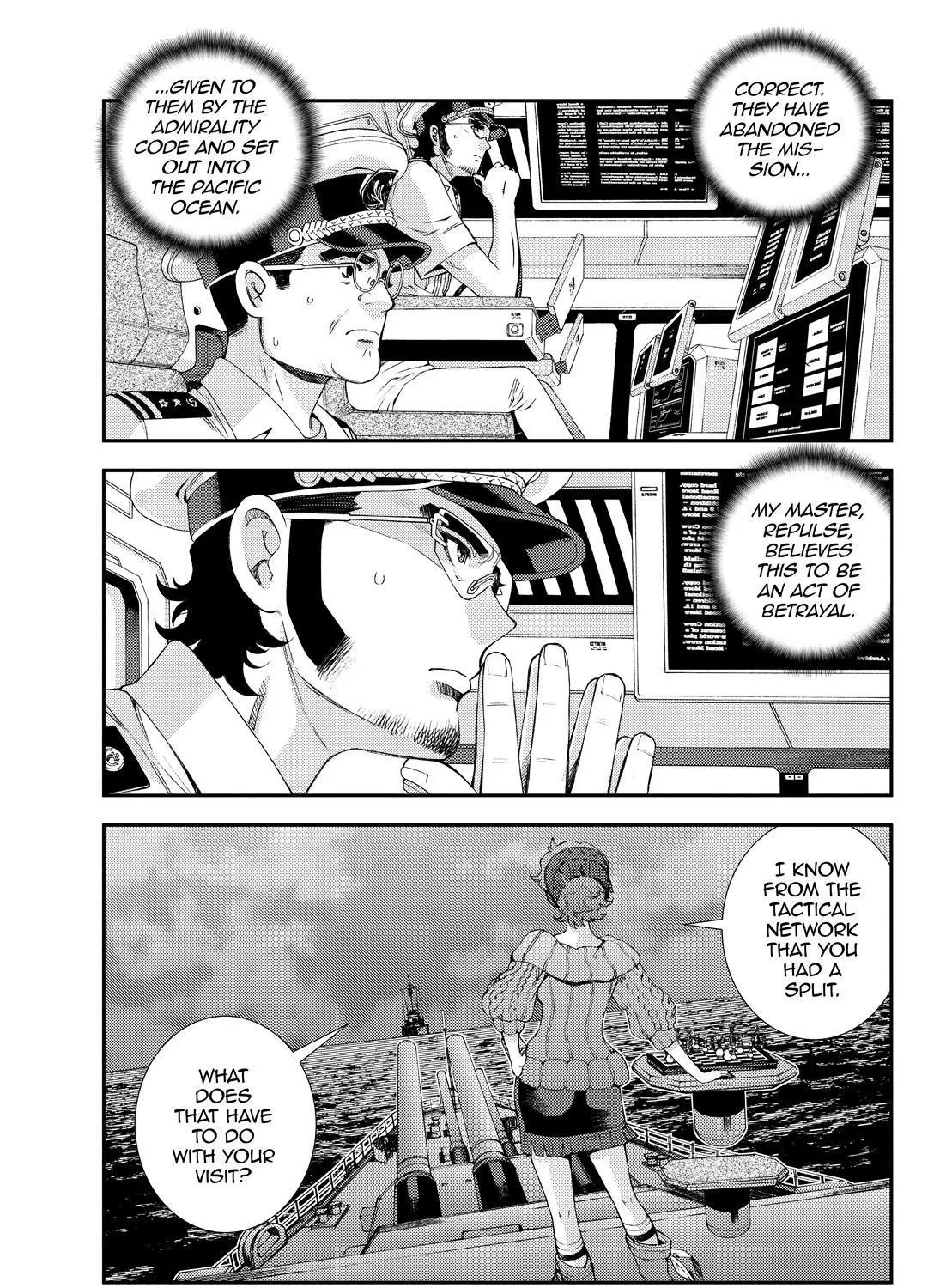 Aoki Hagane no Arpeggio Chapter 137 page 37 - 