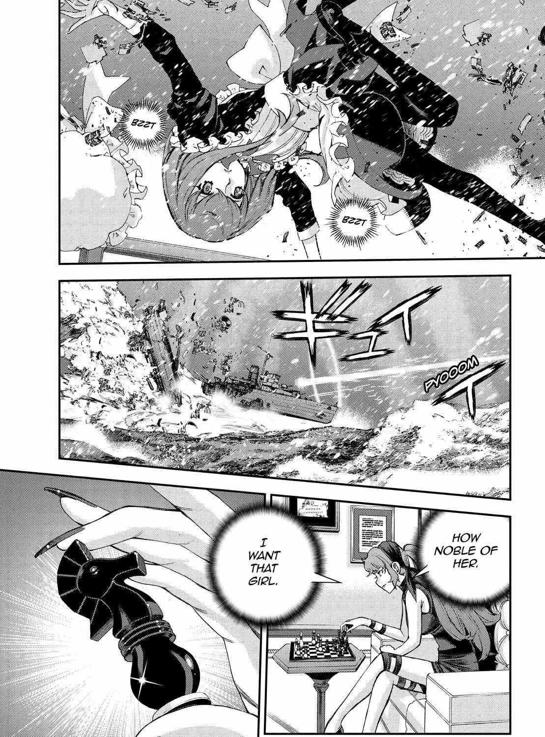 Aoki Hagane no Arpeggio Chapter 137 page 57 - 